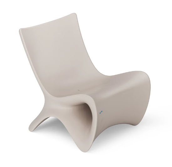 Ledge Lounger Autograph Chair - Cloud